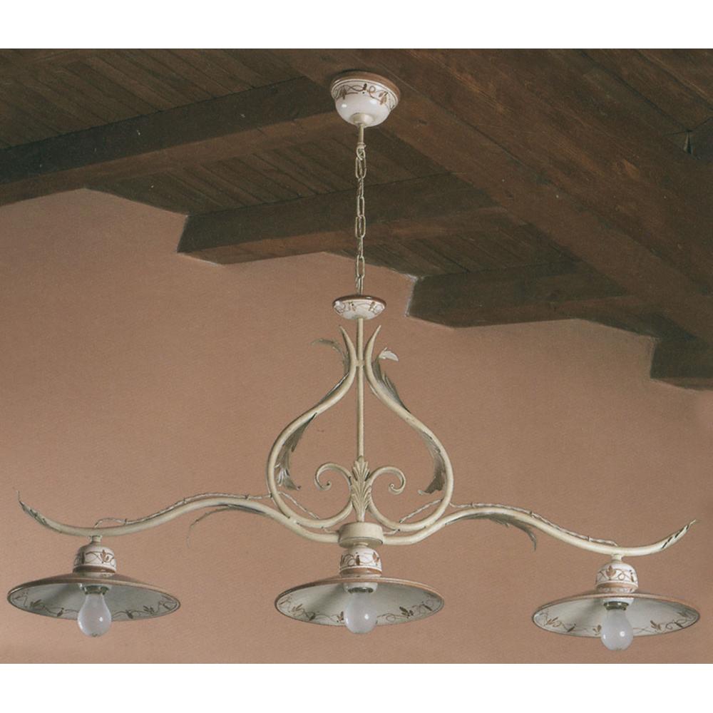imas etkezo asztal mennyezeti mediterran toszkan csillar viragos mintas kezzel festett feher keramia feher patinazott kovacsoltvas lampa nappali konyha provansz toscana firenze.jpg